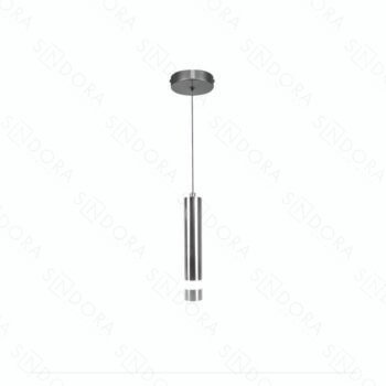 Pendente Metal Cromado e Acrílico 4×27CM – Sindora DCD02211
