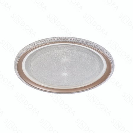 Plafon Led Metal Cinza e Acrílico 30X7,5CM – Sindora DCX02344