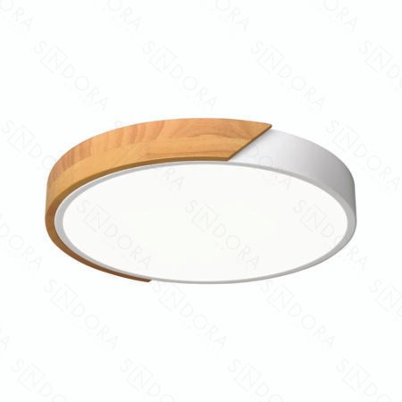 Plafon Led Metal Branco e Acrílico 51x5cm – Sindora DCX02356