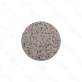 Arandela em Metal e Concreto com Pedra 24x4CM  -   Sindora  - DCB02628