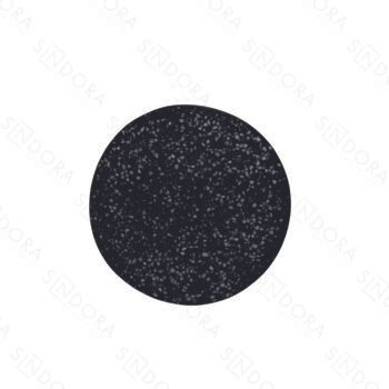 Arandela em Metal e Concreto Preto com Pedra 24x4CM - Sindora DCB02629