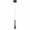 Pendente Metal Preto e Acrílico 5×28CM – Sindora DCD01811