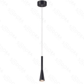 Pendente Metal Preto e Acrílico 5×28CM – Sindora DCD01811