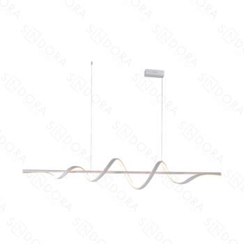 Pendente Alumínio Branco e Silicone 100CM – Sindora DCD03250