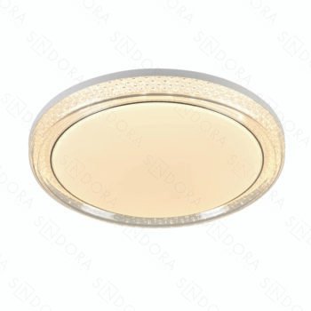 Plafon Metal Branco e Acrílico 40CM – Sindora DCX02329