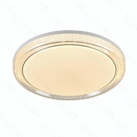 Plafon Metal Branco e Acrílico 40CM – Sindora DCX02329