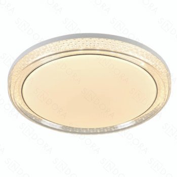 Plafon Metal Branco e Acrílico 50CM – Sindora DCX02330