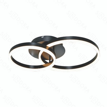 Plafon Alumínio Preto Escovado 30×40CM – SindoraDCX03226