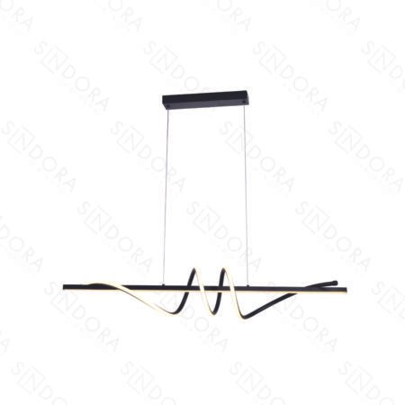 Pendente Metal Dourado e Silicone 100×16,5CM – Sindora QD05010