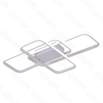 Plafon Alumínio Branco e Silicone 70×45CM – Sindora QX05325