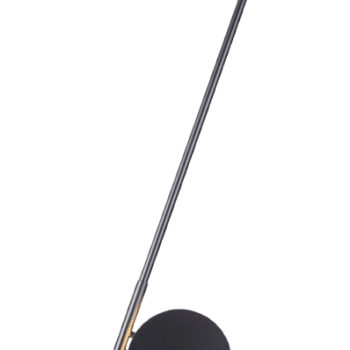 Arandela Metal Preto Acrílico 19×60cm - Sindora DCB01127