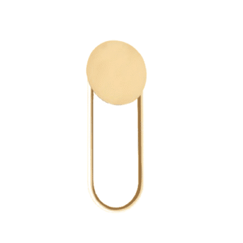 Arandela Metal Dourado Acrílico Fosco 46×18cm - Sindora DCB01607