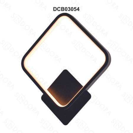 Arandela Metal Preto e Silicone 28×32 cm - Sindora DCB03054
