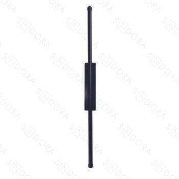 Arandela em Metal Preto com Silicone 80CM - Sindora DCB03143