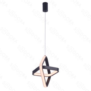 Pendente em Metal Preto 22CM - Sindora DCD03203