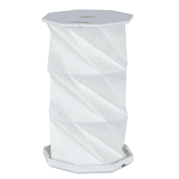 Abajur Sem Fio em ABS Branco 12×21CM - Sindora DCY02522