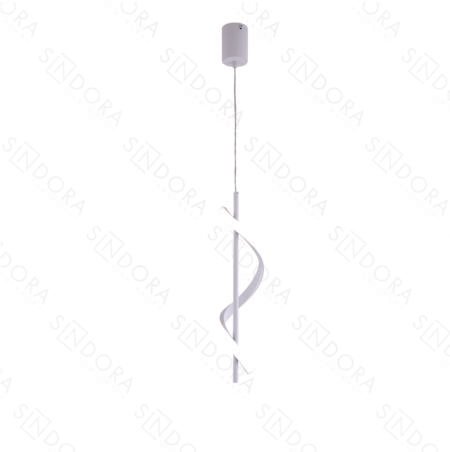 Pendente em Metal Dourado com Silicone