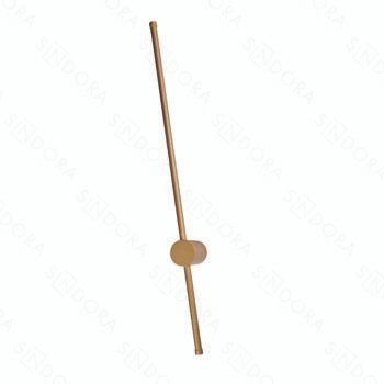 Arandela em Metal Dourado 60CM - Sindora DCB03145