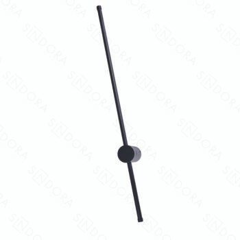 Arandela em Metal Preto 60CM - Sindora DCB03146