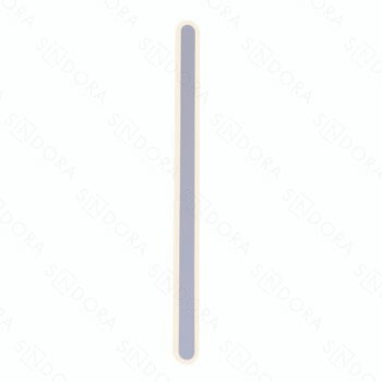 Arandela em Metal Branco 60CM - Sindora DCB03153