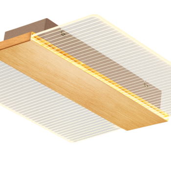 Plafon Dourado e Acrilico 40×H17 cm – Sindora DCX01188