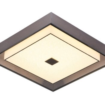 Plafon Cristais Marrom 44×9 cm – Sindora DCX015067 